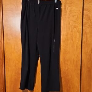 Chico's Black Zenergy  Pants Size 1